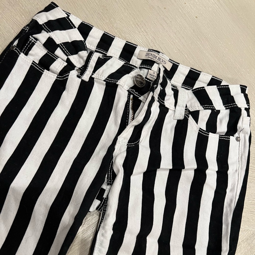 Striped Jeans